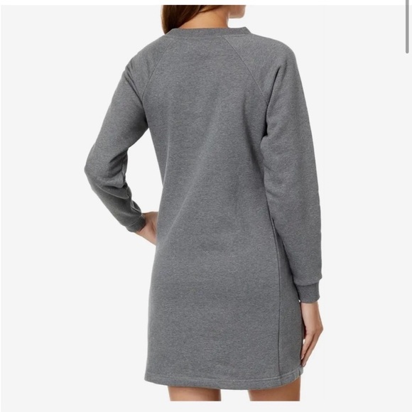 Pact Heather Courtside Dress Gray Organic Cotton Cozy Comfy Loungwear Size XS - Picture 3 of 11